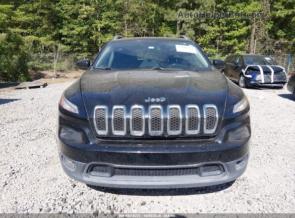 1C4PJLCB7HW549763 2017 JEEP CHEROKEE Black Սարքավորումների վահանակի տեսք