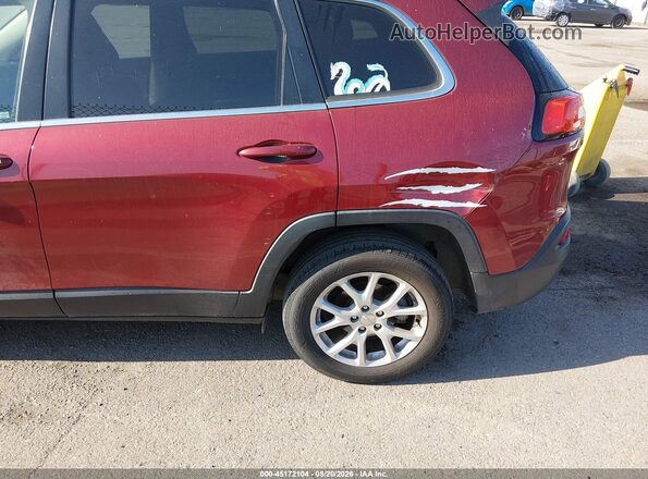 1C4PJLCB7HW561797 2017 JEEP CHEROKEE Burgundy 