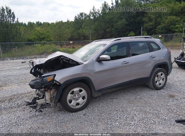 1C4PJLCB7KD109061 2019 JEEP CHEROKEE Silver Передня ліва чверть