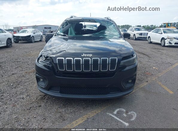1C4PJLCB7KD143503 2019 JEEP CHEROKEE Black უკანა სალონის ხედი