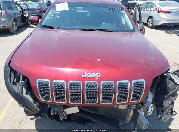 1C4PJLCB7KD333236 2019 JEEP CHEROKEE Red Հետևի տեսք