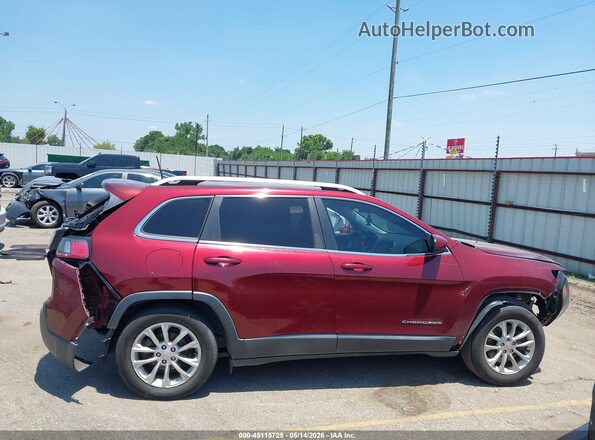 1C4PJLCB7KD333236 2019 JEEP CHEROKEE Red Սալոնի հետևի տեսք