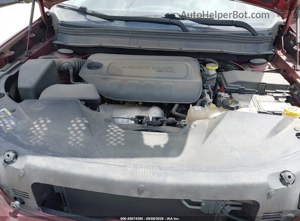 1C4PJLCB7LD628466 2020 JEEP CHEROKEE Темно-бордовый Вид сзади