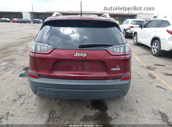 1C4PJLCB7MD103909 2021 JEEP CHEROKEE Maroon 