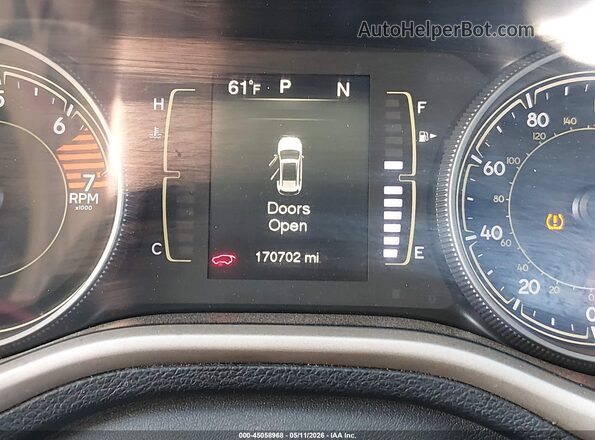 1C4PJLCB8HW623255 2017 JEEP CHEROKEE Gray 
