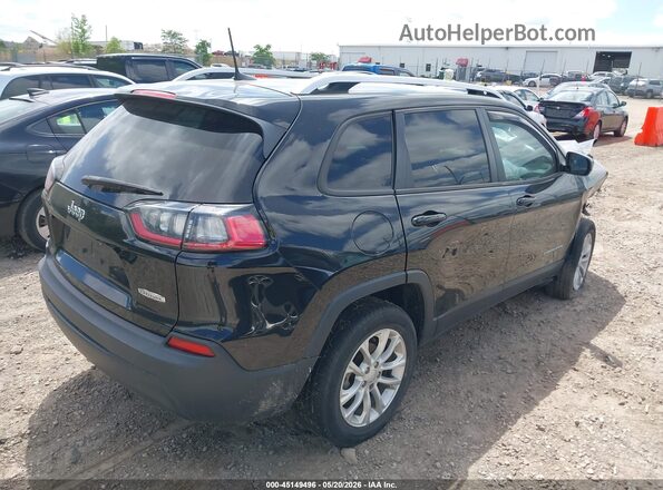 1C4PJLCB8MD114966 2021 JEEP CHEROKEE Black Задня права чверть