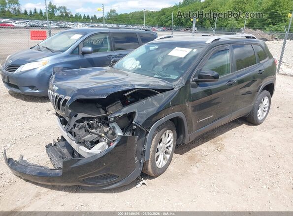1C4PJLCB8MD114966 2021 JEEP CHEROKEE Black Передня ліва чверть
