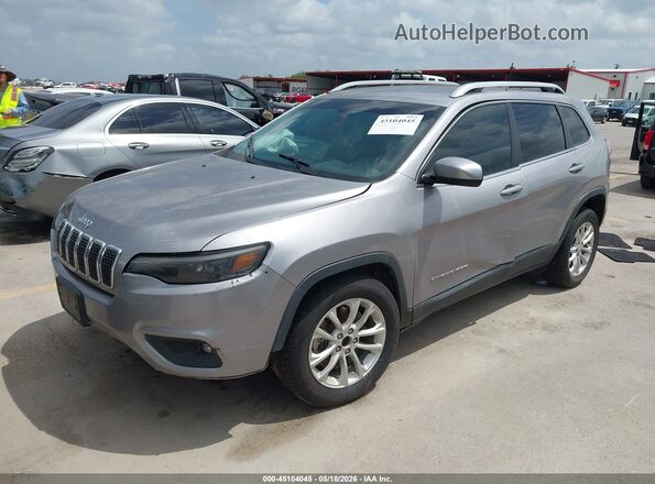1C4PJLCB9KD434665 2019 JEEP CHEROKEE Gray Front left