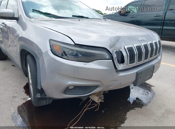 1C4PJLCB9KD434665 2019 JEEP CHEROKEE Gray Front view