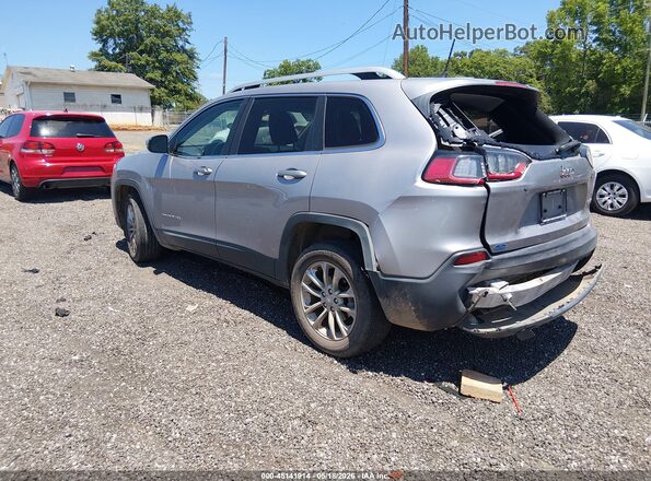 1C4PJLCBXKD265952 2019 JEEP CHEROKEE Silver Задня ліва чверть