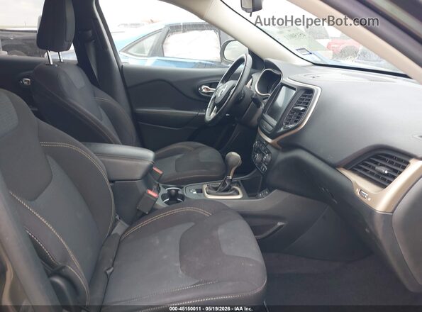 1C4PJLCS1GW307856 2016 JEEP CHEROKEE Gray წინა სალონის ხედი