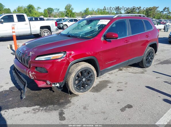 1C4PJLCS2GW138382 2016 JEEP CHEROKEE Red Передня ліва чверть