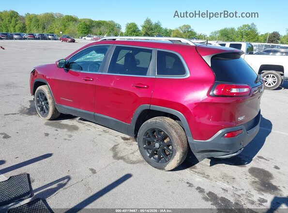 1C4PJLCS2GW138382 2016 JEEP CHEROKEE Red Задня ліва чверть