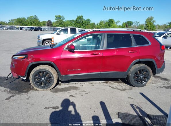 1C4PJLCS2GW138382 2016 JEEP CHEROKEE Red Панорамний вид салону 360°