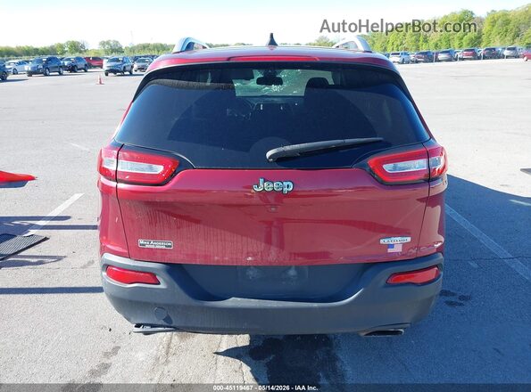 1C4PJLCS2GW138382 2016 JEEP CHEROKEE Red 