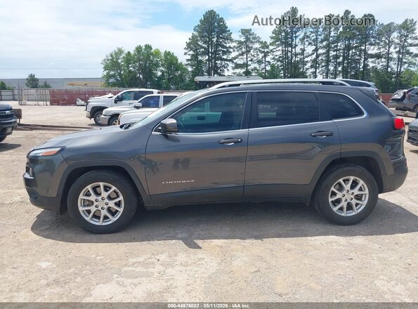 1C4PJLCS2GW370528 2016 JEEP CHEROKEE Gray Widok wnętrza 360 stopni