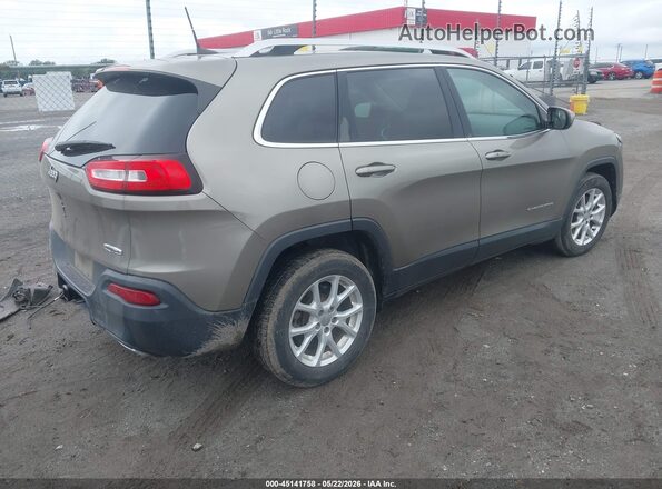 1C4PJLCS4HW624063 2017 JEEP CHEROKEE Champagne Rear right