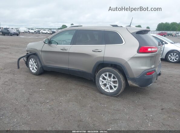1C4PJLCS4HW624063 2017 JEEP CHEROKEE Champagne Rear left