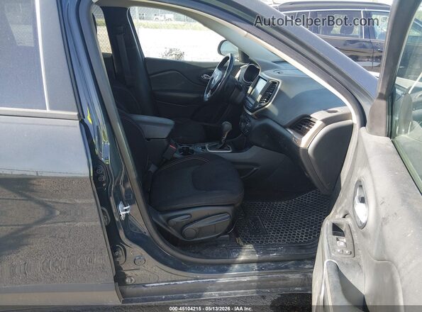 1C4PJLCS9GW311914 2016 JEEP CHEROKEE Black Вид салону спереду