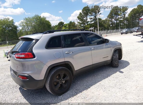 1C4PJLCX1JD524743 2018 JEEP CHEROKEE Gray Rear right
