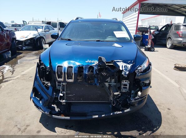 1C4PJLCX2JD553314 2018 JEEP CHEROKEE Blue 