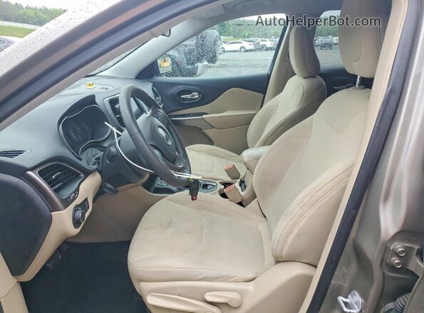 1C4PJLCX4LD524772 2020 JEEP CHEROKEE Gray Vista interior delantera