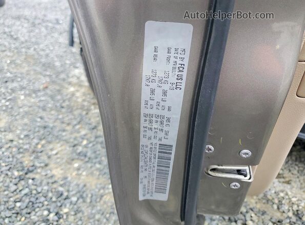 1C4PJLCX4LD524772 2020 JEEP CHEROKEE Gray Vista de la etiqueta del VIN