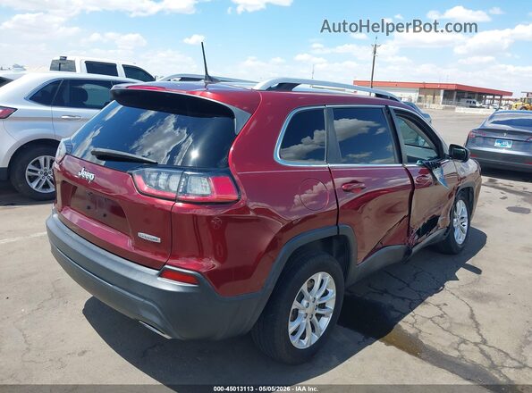 1C4PJLCX9KD484932 2019 JEEP CHEROKEE Red 
