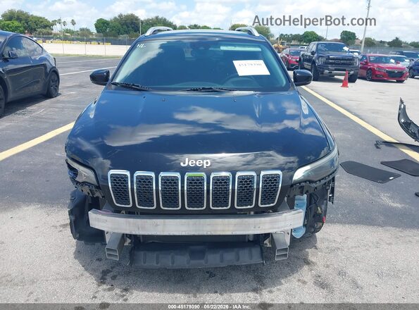 1C4PJLDB1KD197104 2019 JEEP CHEROKEE Черный Вид задней части салона