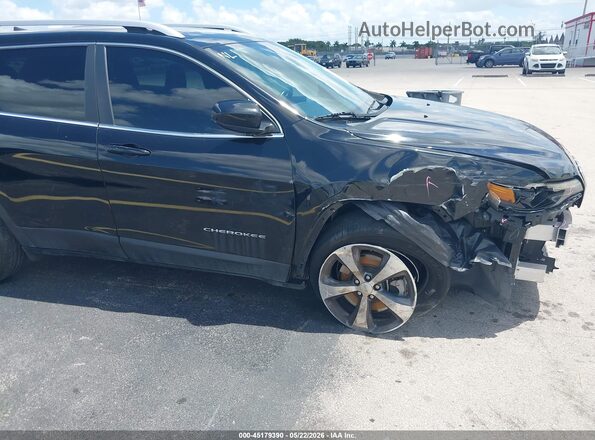 1C4PJLDB1KD197104 2019 JEEP CHEROKEE Черный Вид спереди