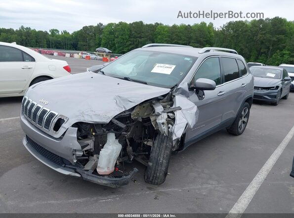 1C4PJLDB1KD296053 2019 JEEP CHEROKEE Silver 