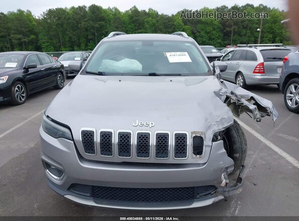 1C4PJLDB1KD296053 2019 JEEP CHEROKEE Silver 