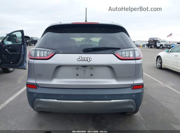 1C4PJLDB1KD296053 2019 JEEP CHEROKEE Silver 