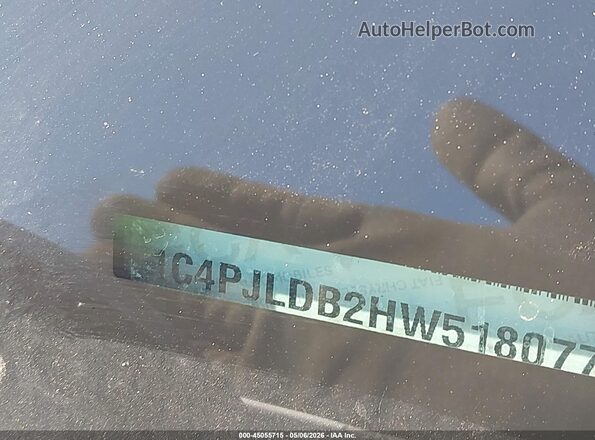 1C4PJLDB2HW518077 2017 JEEP CHEROKEE White 