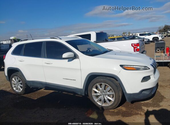 1C4PJLDB2HW518077 2017 JEEP CHEROKEE White 
