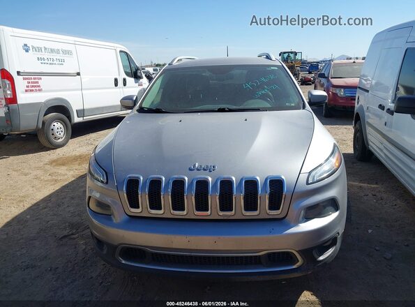 1C4PJLDB2HW526339 2017 JEEP CHEROKEE Silver 