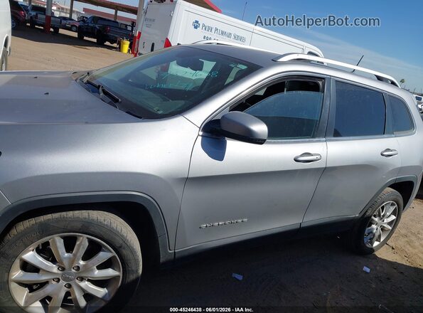 1C4PJLDB2HW526339 2017 JEEP CHEROKEE Silver 