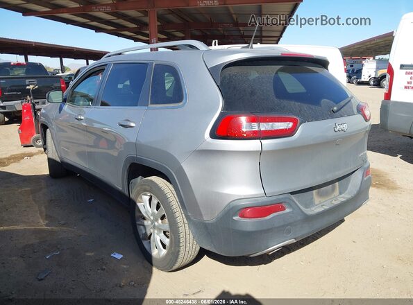 1C4PJLDB2HW526339 2017 JEEP CHEROKEE Silver 