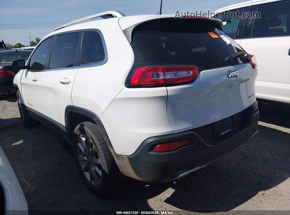 1C4PJLDB2HW641409 2017 JEEP CHEROKEE White Задня ліва чверть