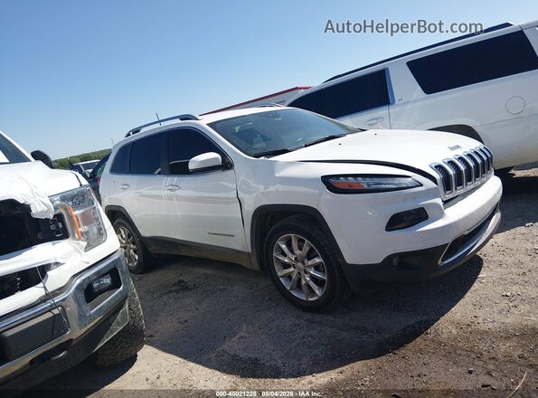 1C4PJLDB2HW641409 2017 JEEP CHEROKEE White Вид задньої частини салону