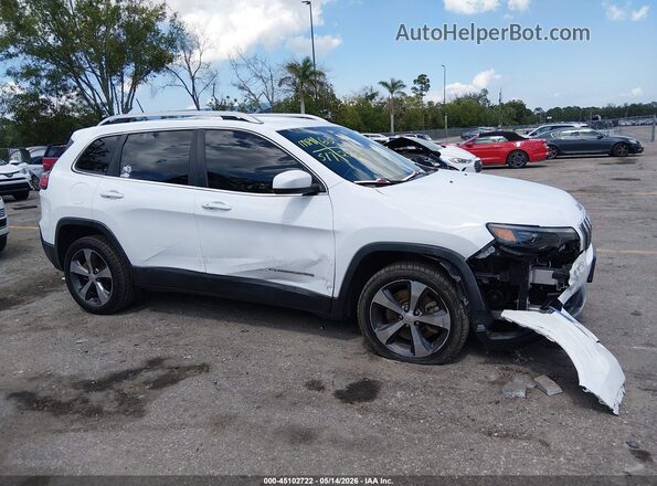 1C4PJLDB2KD402770 2019 JEEP CHEROKEE White Vista interior trasera