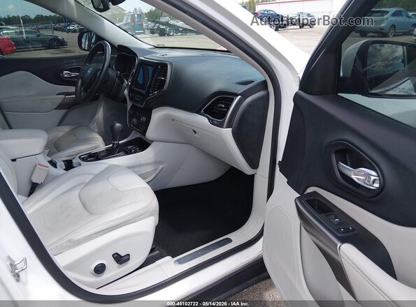 1C4PJLDB2KD402770 2019 JEEP CHEROKEE White Vista interior delantera