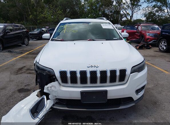1C4PJLDB2KD402770 2019 JEEP CHEROKEE White Vista del cuadro de instrumentos