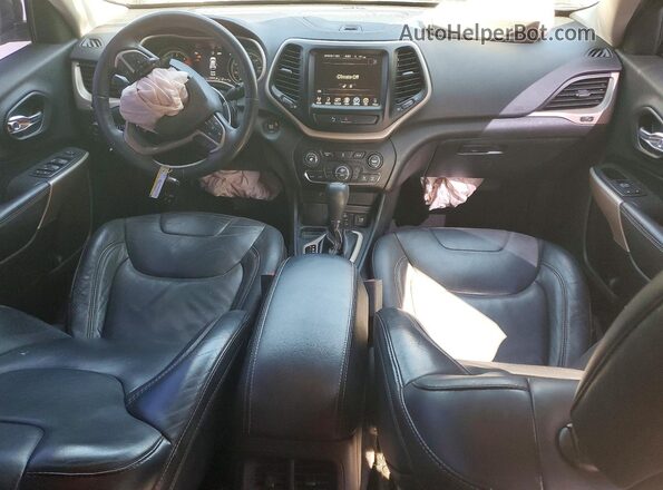 1C4PJLDB3JD563126 2018 JEEP CHEROKEE Black Vista del salpicadero
