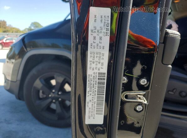 1C4PJLDB3JD563126 2018 JEEP CHEROKEE Black Vista de la etiqueta del VIN