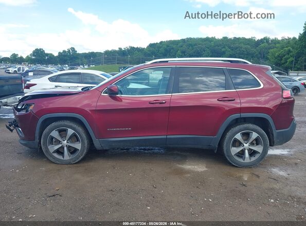1C4PJLDB4KD146048 2019 JEEP CHEROKEE Red Панорамний вид салону 360°