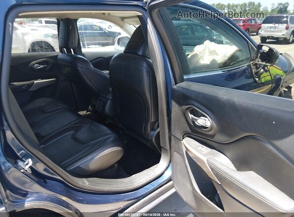 1C4PJLDB5JD560857 2018 JEEP CHEROKEE Синий Вид наклейки с VIN-кодом