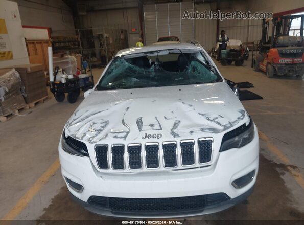 1C4PJLDB5KD111583 2019 JEEP CHEROKEE White Widok z przodu