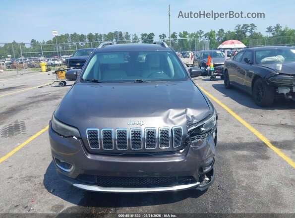 1C4PJLDB6KD151865 2019 JEEP CHEROKEE Gray Սալոնի հետևի տեսք