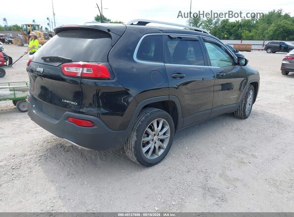 1C4PJLDB7JD568278 2018 JEEP CHEROKEE Black Tył prawy